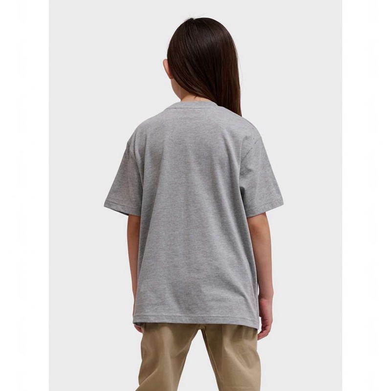 Hummel Clean S/S T-shirts Kinderen Grijs | 346820-279
