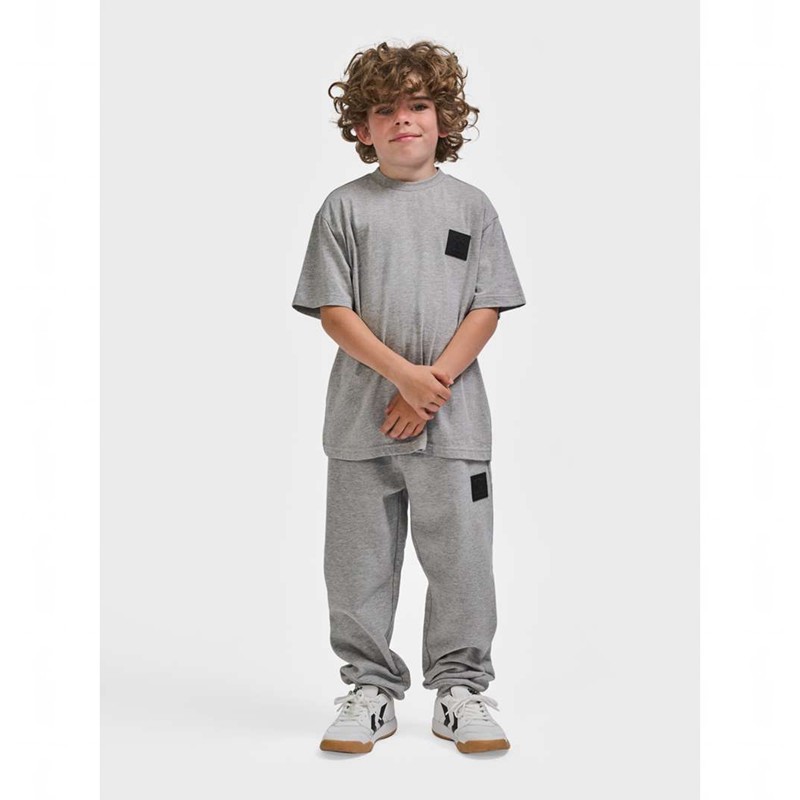 Hummel Clean S/S T-shirts Kinderen Grijs | 346820-279