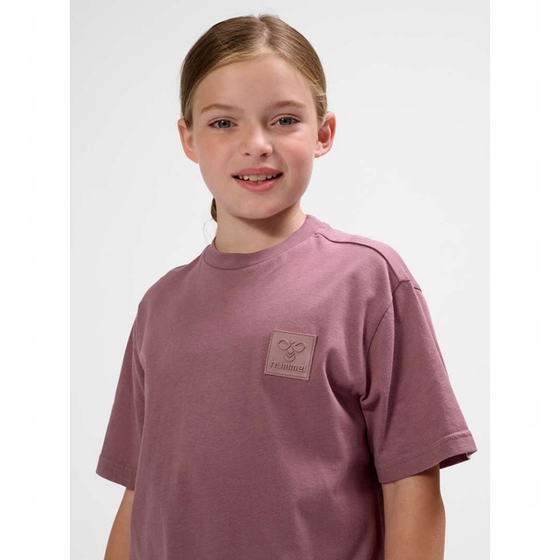 Hummel Clean S/S T-shirts Kinderen Roze | 800447-192