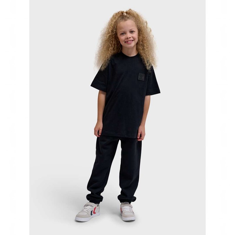 Hummel Clean S/S T-shirts Kinderen Zwart | 491986-239