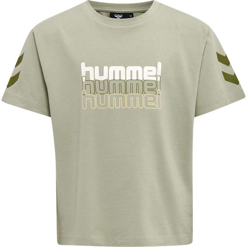 Hummel Cloud Loose S/S T-shirts Kinderen Grijs | 521161-218