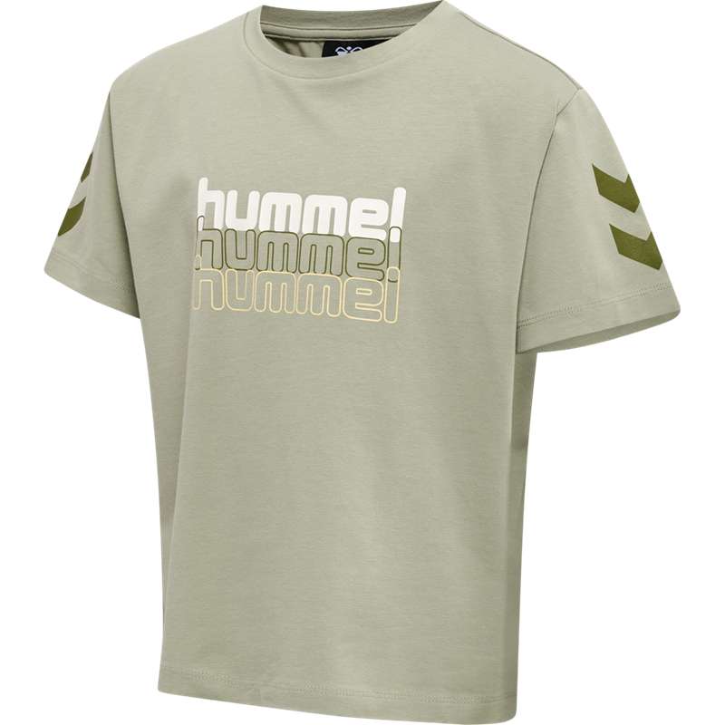 Hummel Cloud Loose S/S T-shirts Kinderen Grijs | 521161-218