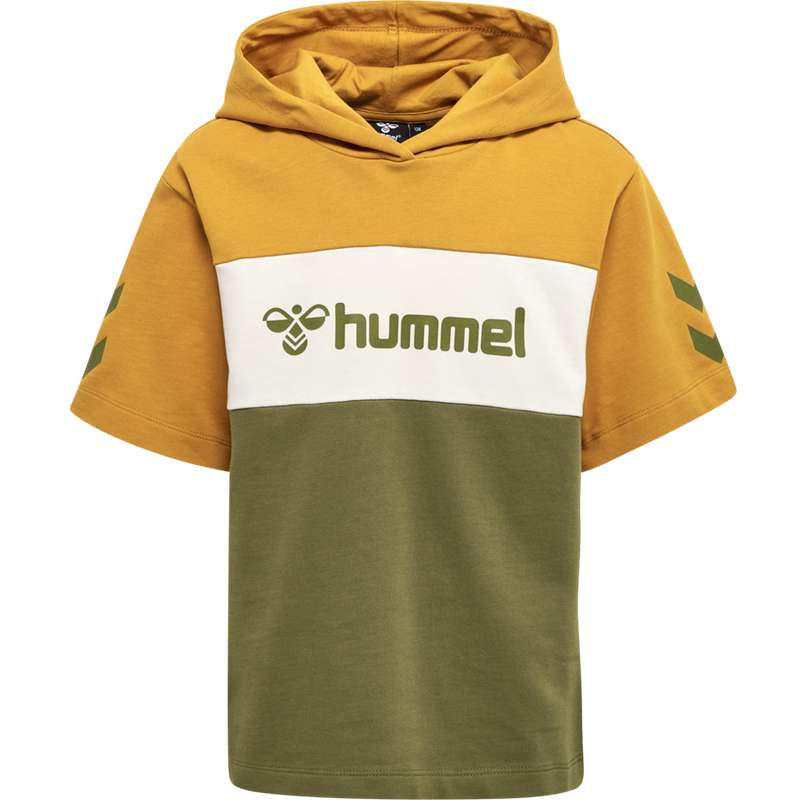 Hummel Cloud S/S Hoodie Kinderen Olijfgroen | 525037-250