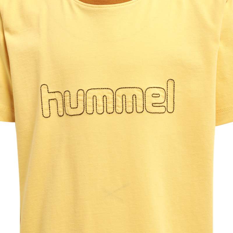 Hummel Cloud S/S T-shirts Kinderen Geel | 265516-473