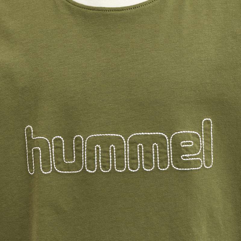 Hummel Cloud S/S T-shirts Kinderen Olijfgroen | 773598-561