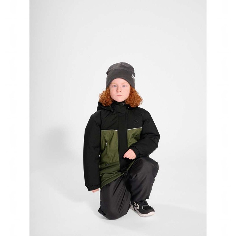 Hummel Conrad Tex Jassen Kinderen Olijfgroen | 711190-472