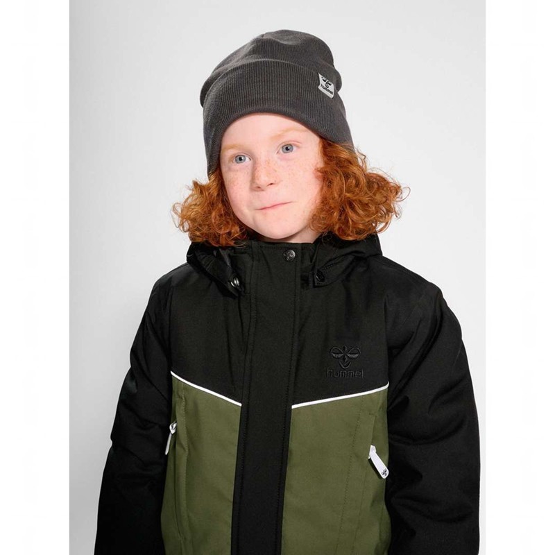 Hummel Conrad Tex Jassen Kinderen Olijfgroen | 711190-472