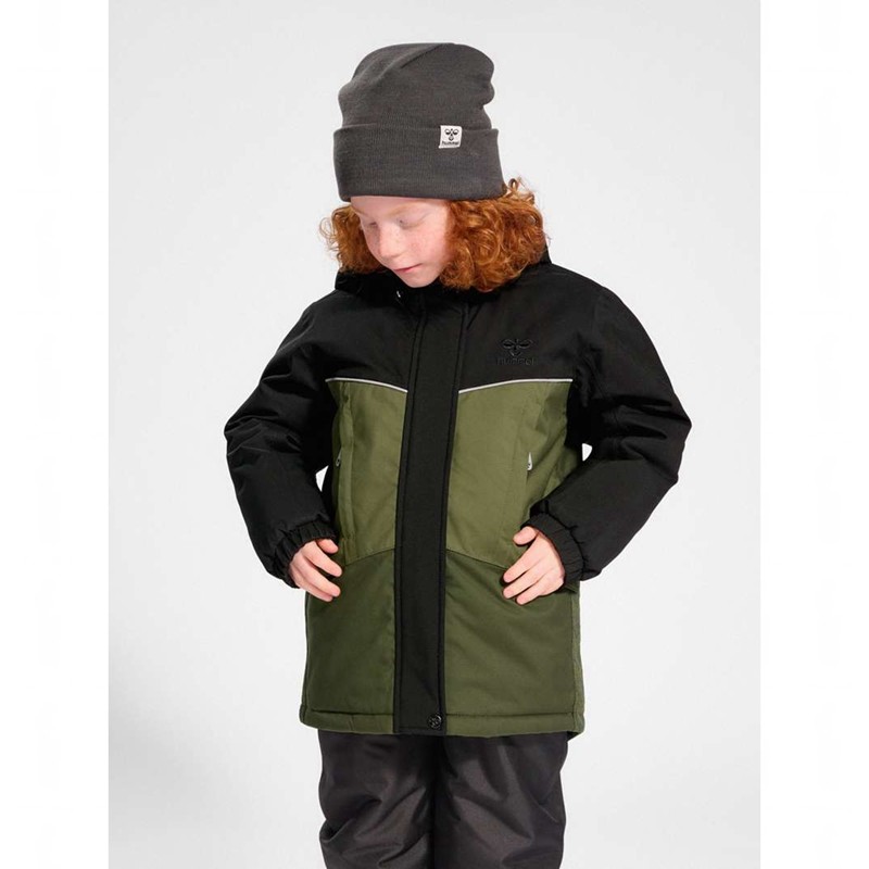 Hummel Conrad Tex Jassen Kinderen Olijfgroen | 711190-472