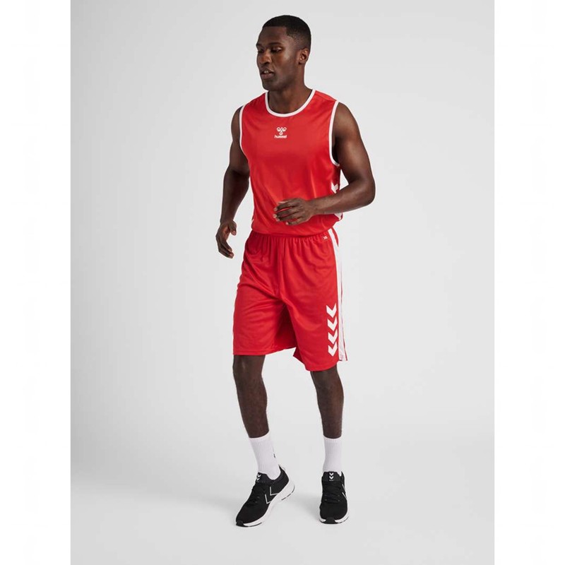 Hummel Core Xk Basket Korte Broek Heren Rood | 949178-589