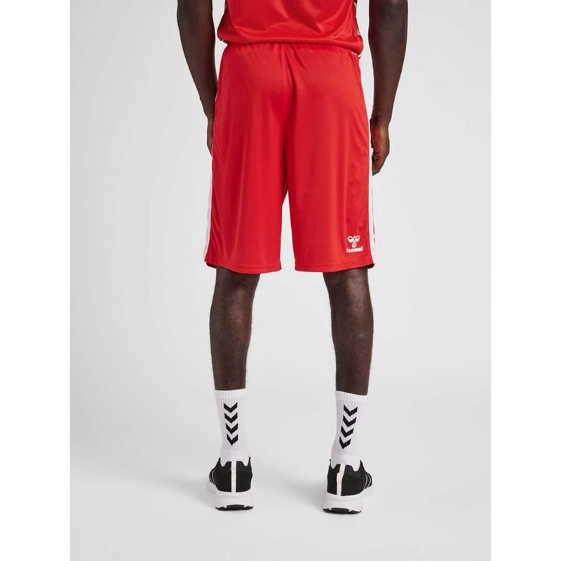 Hummel Core Xk Basket Korte Broek Heren Rood | 949178-589
