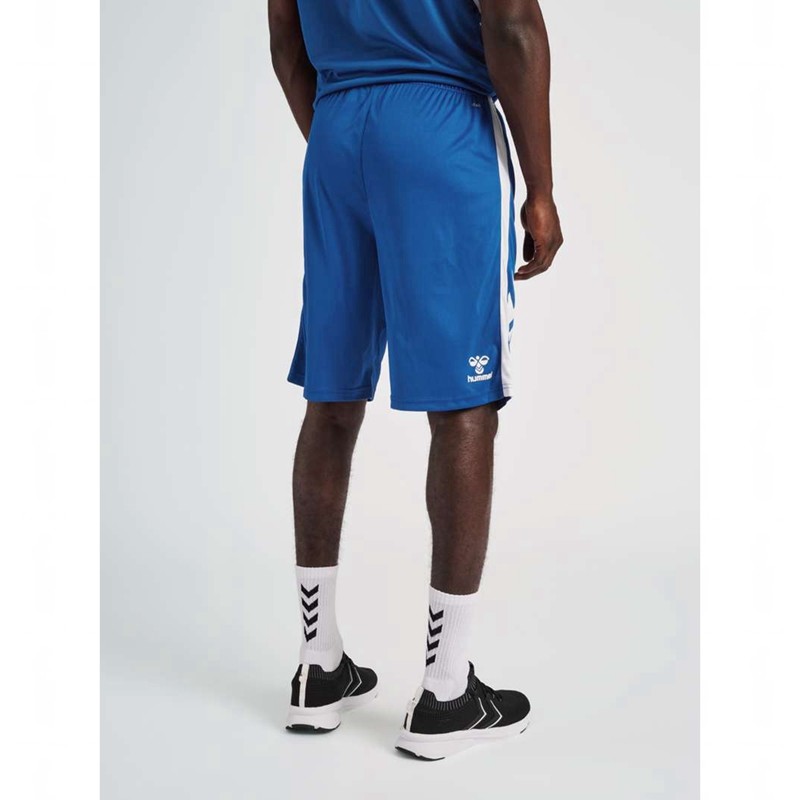 Hummel Core Xk Basket Korte Broek Heren Blauw | 361927-947