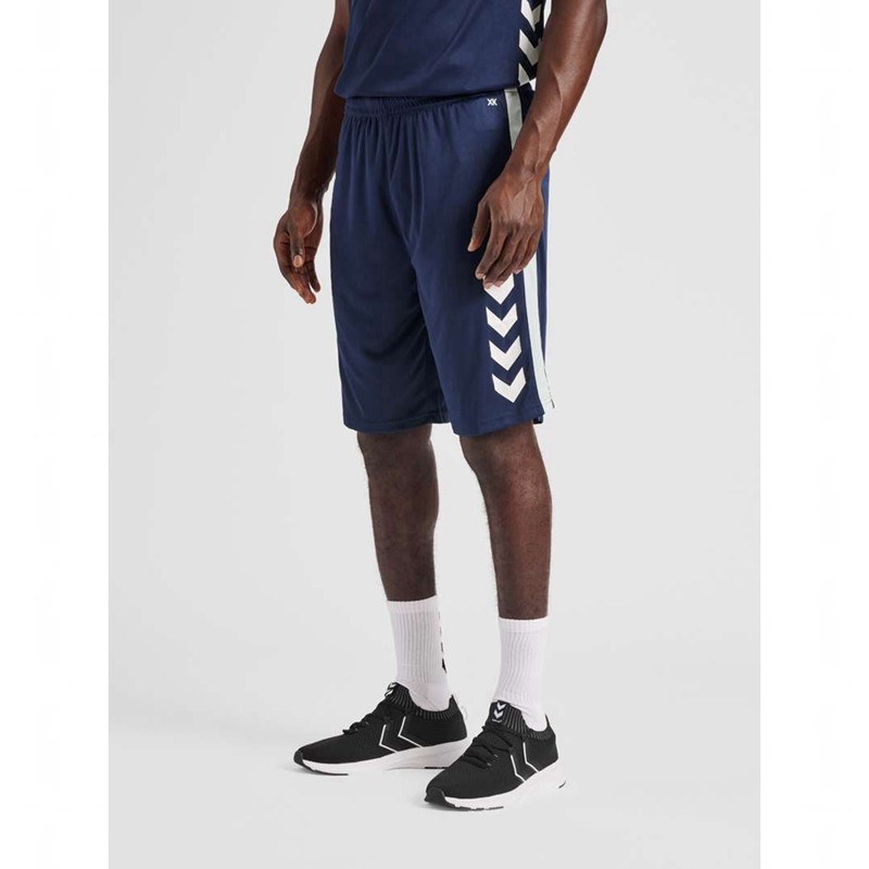 Hummel Core Xk Basket Korte Broek Heren Donkerblauw | 189107-722
