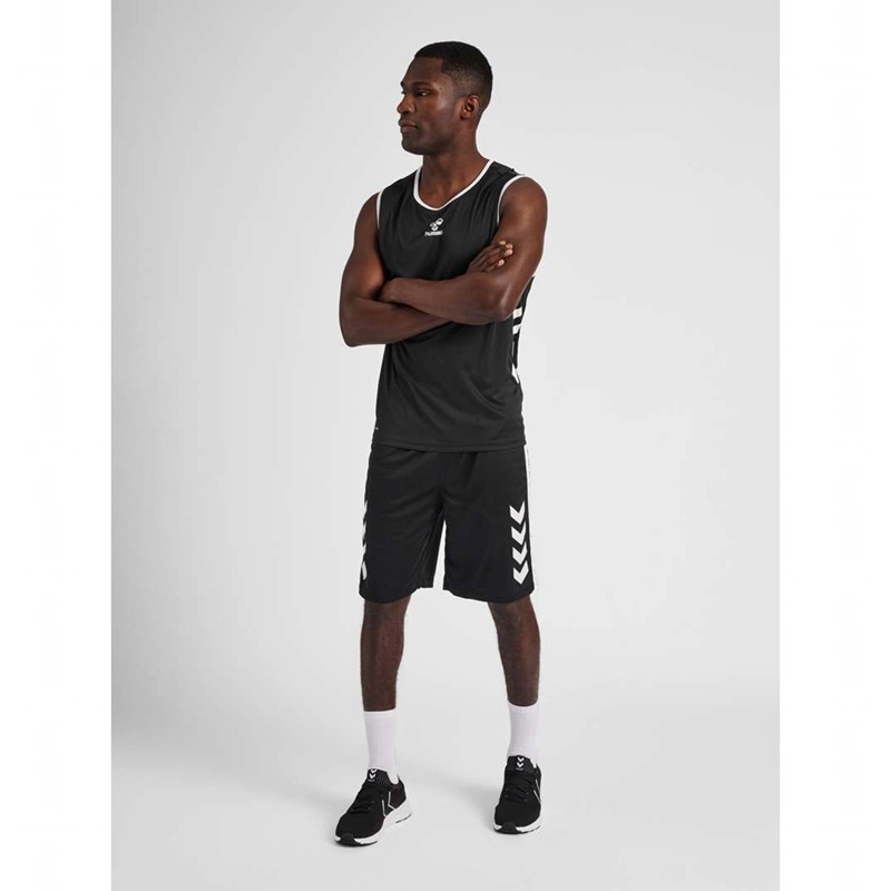 Hummel Core Xk Basket Korte Broek Heren Zwart | 021565-227