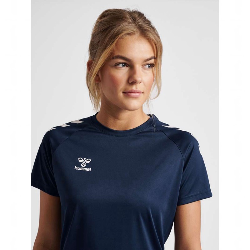 Hummel Core Xk Core Poly S/S Joggingbroek Dames Donkerblauw | 993197-360