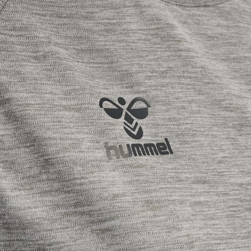 Hummel Core Xk Core Poly S/S Korte Broek Dames Grijs | 528248-940