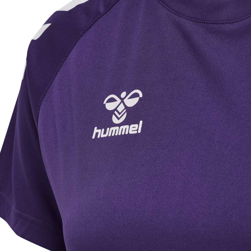 Hummel Core Xk Core Poly S/S T-shirts Dames Paars | 936625-498