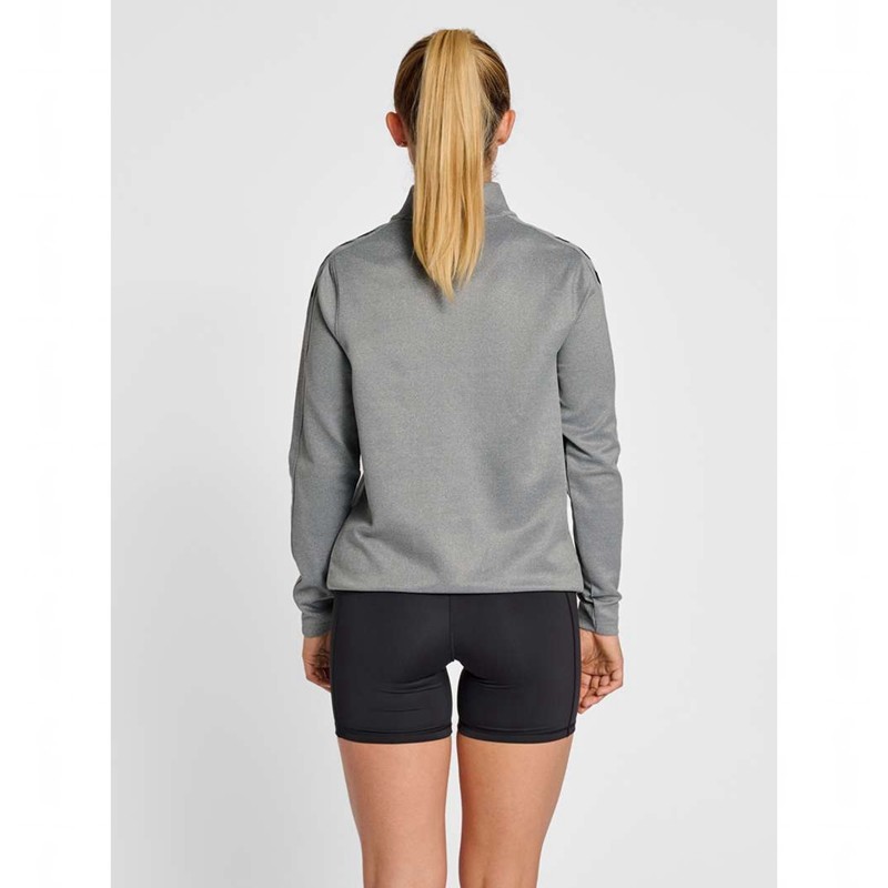 Hummel Core Xk Half Zip Sweat Sweatshirts Dames Grijs | 826150-777
