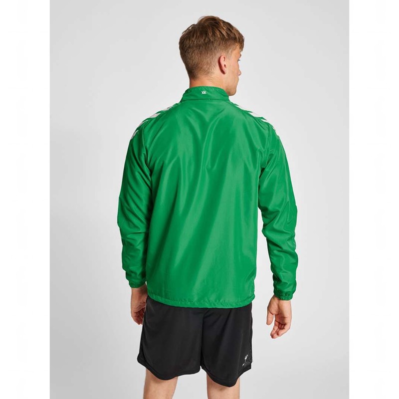 Hummel Core Xk Micro Zip Jassen Heren Groen | 054090-899