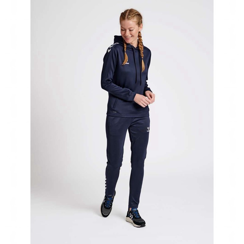 Hummel Core Xk Poly Broek Dames Donkerblauw | 364054-650