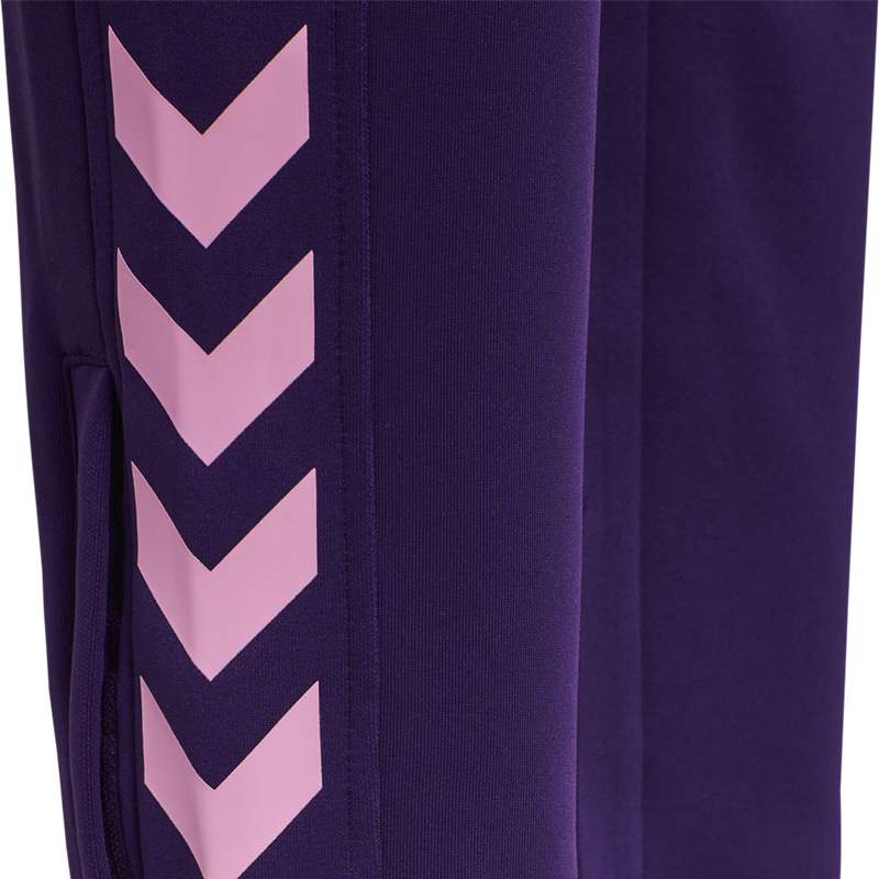 Hummel Core Xk Poly Broek Dames Paars | 850120-447