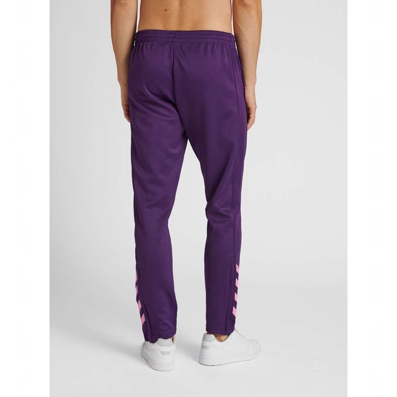Hummel Core Xk Poly Broek Heren Paars | 215818-378