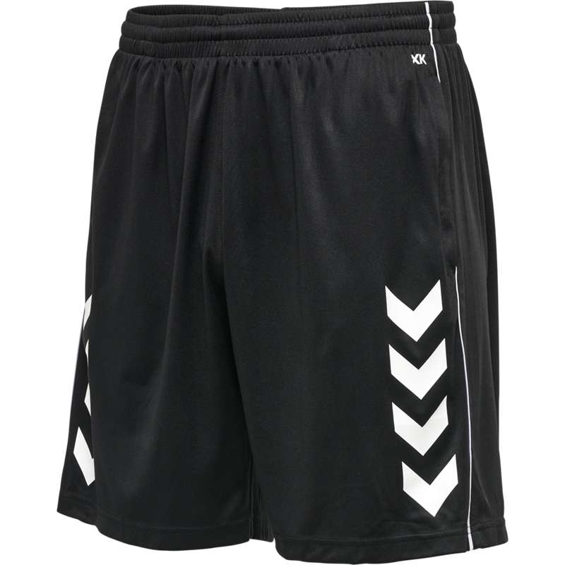 Hummel Core Xk Poly Coach Korte Broek Heren Zwart | 058239-319