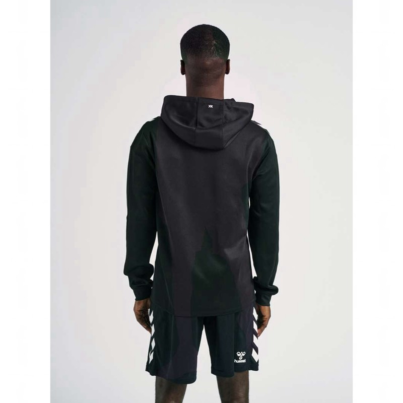 Hummel Core Xk Poly Hoodie Heren Zwart | 487860-969