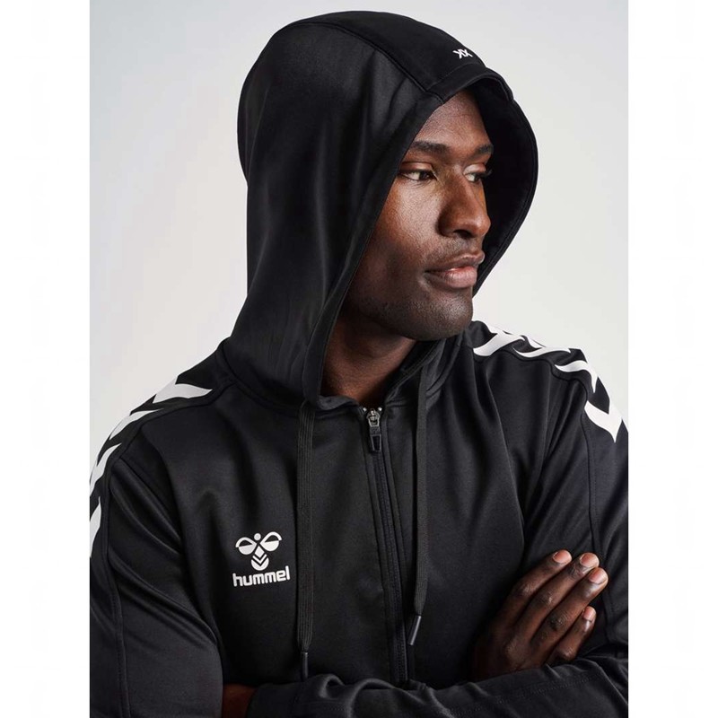 Hummel Core Xk Poly Hoodie Heren Zwart | 487860-969