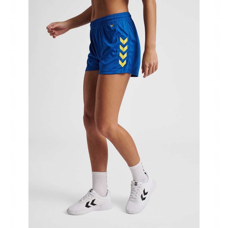 Hummel Core Xk Poly Korte Broek Dames Blauw | 383251-828