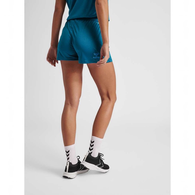 Hummel Core Xk Poly Korte Broek Dames Turquoise | 809741-481