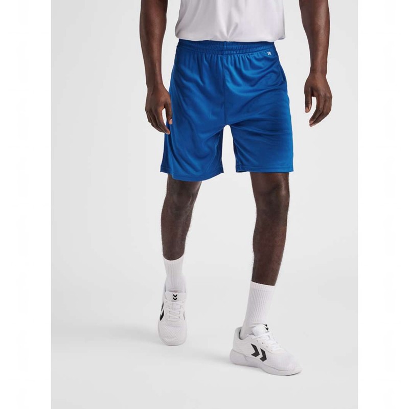 Hummel Core Xk Poly Korte Broek Heren Blauw | 368831-414