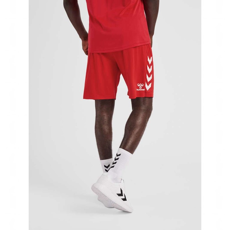 Hummel Core Xk Poly Korte Broek Heren Rood | 780569-962