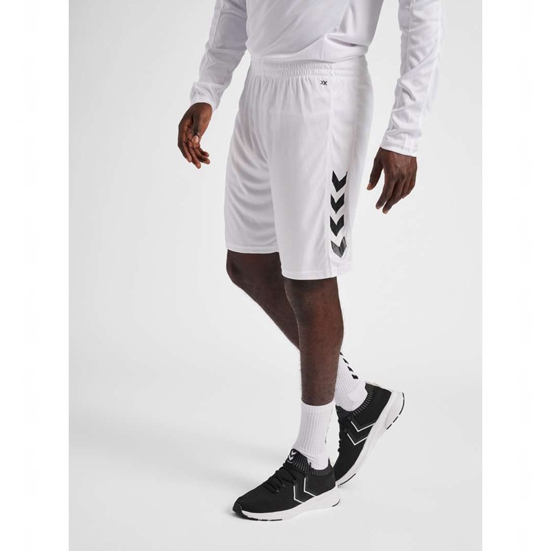 Hummel Core Xk Poly Korte Broek Heren Wit | 231939-834