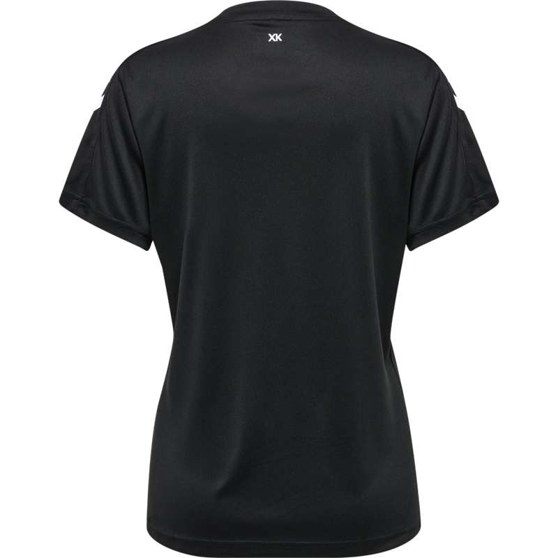 Hummel Core Xk Poly S/S Jersey Dames Zwart | 365253-172
