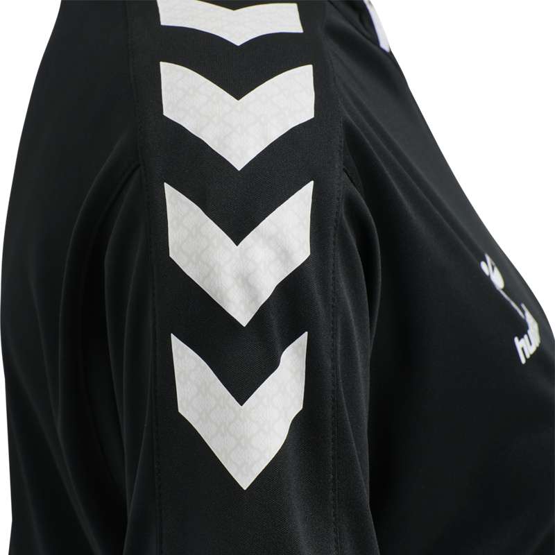 Hummel Core Xk Poly S/S Jersey Dames Zwart | 365253-172