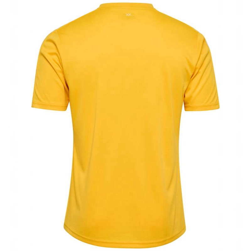 Hummel Core Xk Poly S/S Jersey Heren Geel | 469804-929