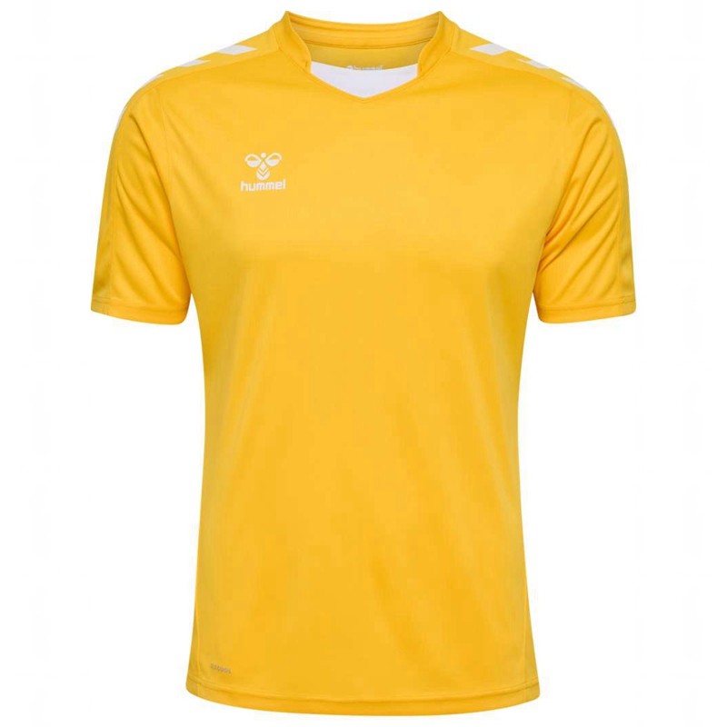 Hummel Core Xk Poly S/S Jersey Heren Geel | 469804-929