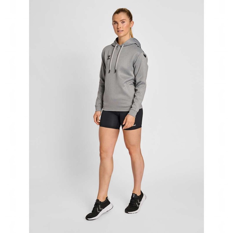 Hummel Core Xk Poly Sweat Hoodie Dames Grijs | 723704-063