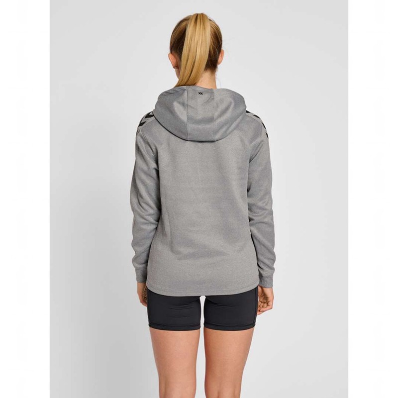 Hummel Core Xk Poly Sweat Hoodie Dames Grijs | 723704-063