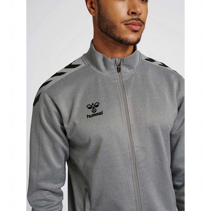 Hummel Core Xk Poly Zip Sweat Sweatshirts Heren Grijs | 680850-400