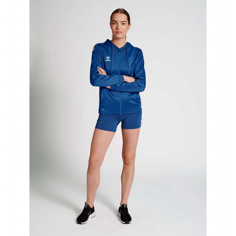 Hummel Core Xks Korte Broek Dames Blauw | 612775-273