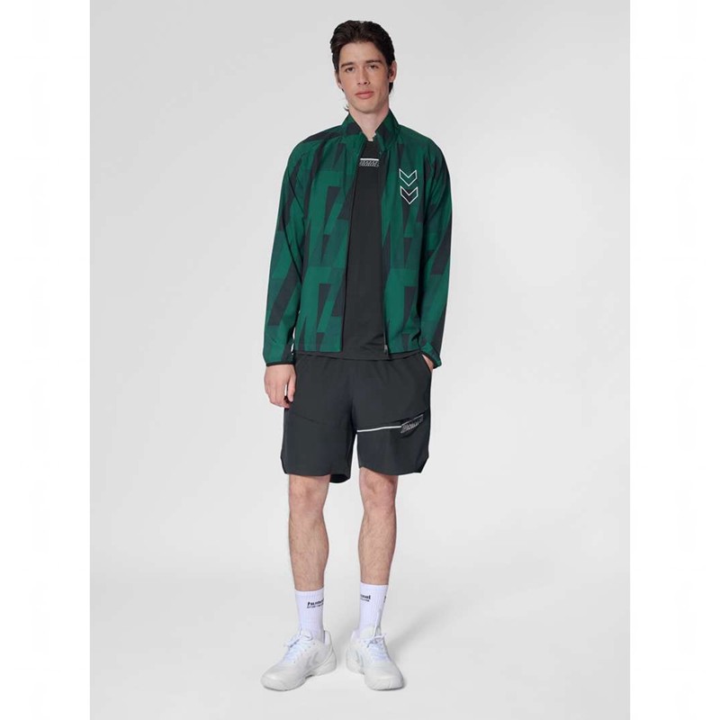 Hummel Court Aop Korte Broek Heren Groen | 940931-875