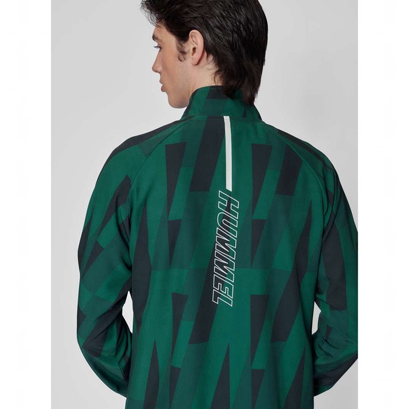 Hummel Court Aop Korte Broek Heren Groen | 940931-875