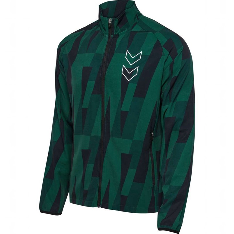 Hummel Court Aop Korte Broek Heren Groen | 940931-875