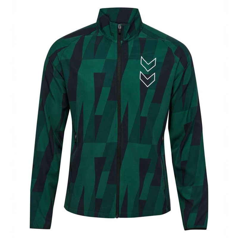 Hummel Court Aop Korte Broek Heren Groen | 940931-875