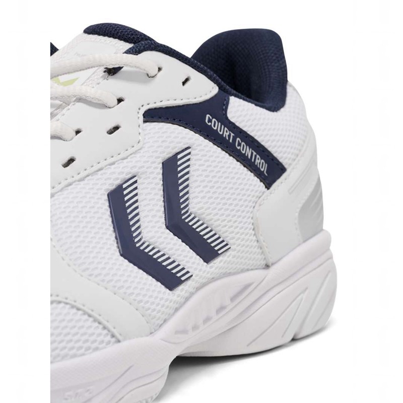 Hummel Court Control Ii Indoorschoenen Heren Wit | 111189-568
