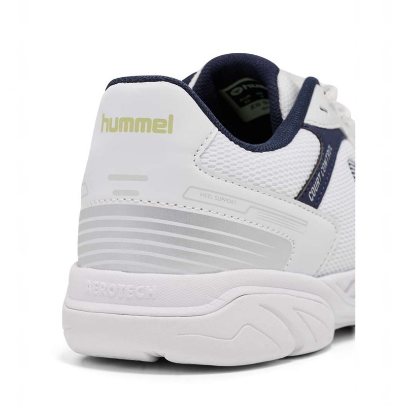 Hummel Court Control Ii Indoorschoenen Heren Wit | 111189-568