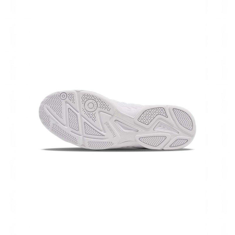 Hummel Court Control Ii Indoorschoenen Heren Wit | 111189-568