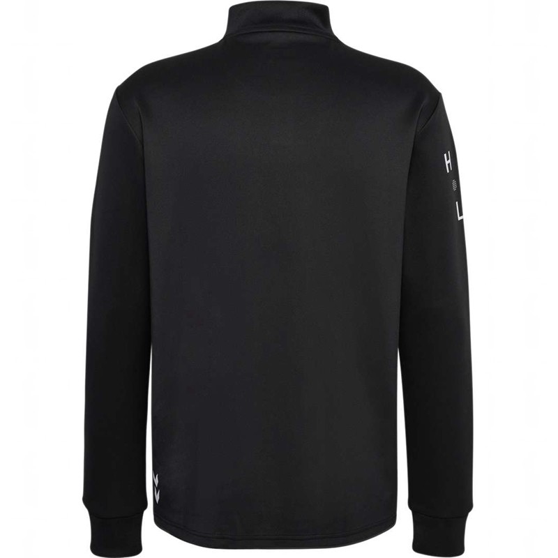 Hummel Court Half Zip L/S Sweatshirts Heren Zwart | 756383-794