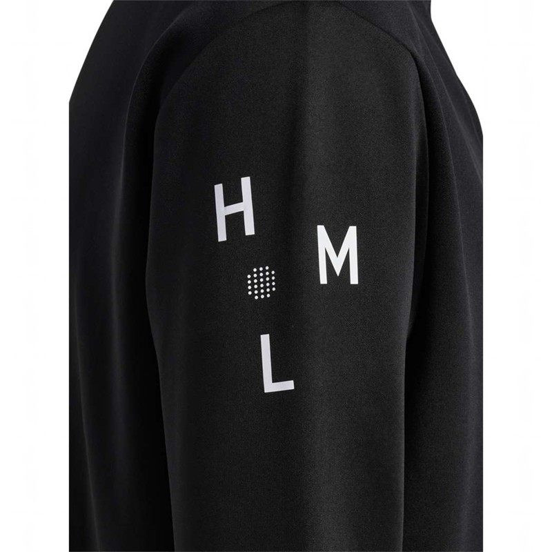 Hummel Court Half Zip L/S Sweatshirts Heren Zwart | 756383-794